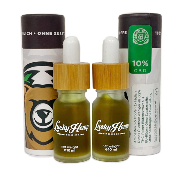 10% Volledig Spectrum CBD Oliën